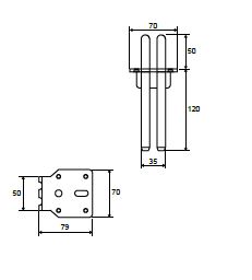 Plano Técnico Pie Twin